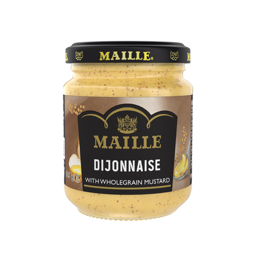 Maille Mustard Dijonnaise, With Wholegrain Mustard, 185g