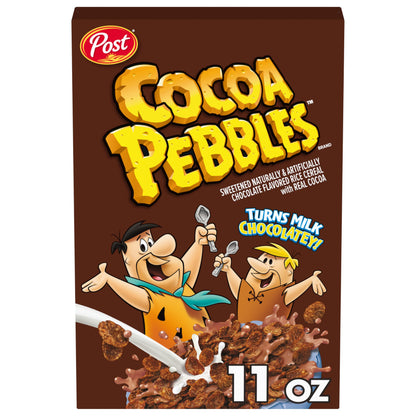 Post Cocoa Pebbles Gluten Free Breakfast Cereal 312gm