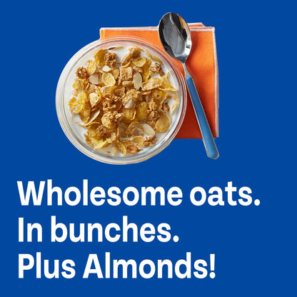 Post Honey Bunches of Oats Almond, Low Fat, with Whole Grain Cereal 340gm