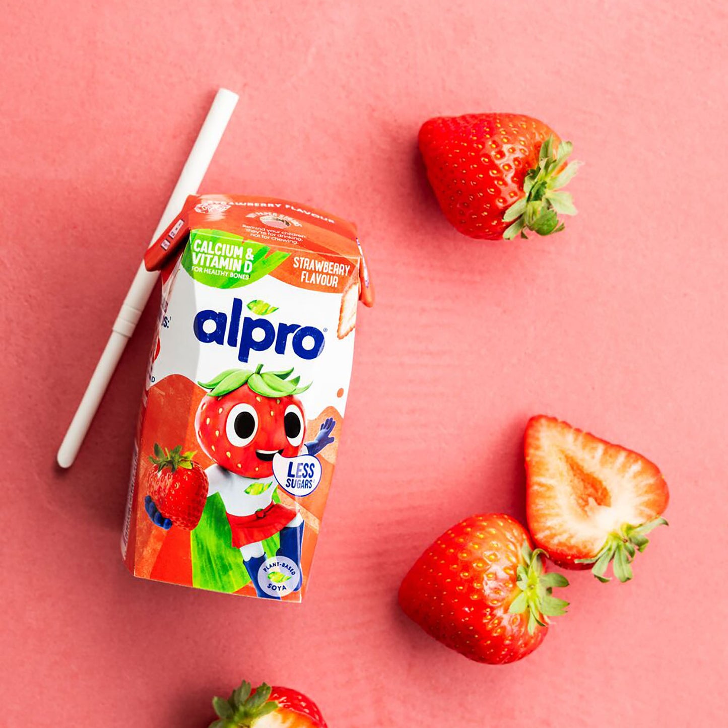 Alpro Kids Strawberry Drink 200ml