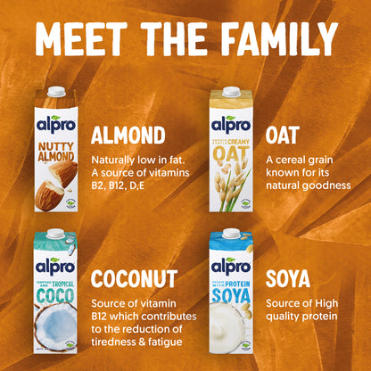 Alpro Almond Drink, 1L, 100% Plant Based And Dairy Free, Suitable For Vegans, Naturally Free From Lactose, Rich In Nutrients