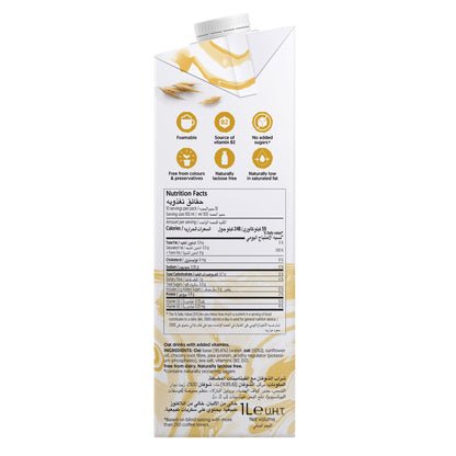 Alpro Barista Oat Drink 1L, (Pack of 4),New Recipe, Voted Best in Coffee, 100% Plant Based And Dairy Free, Suitable For Vegans, Naturally Free From Lactose, Rich In Nutrients