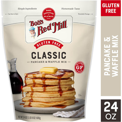 Bob's Red Mill Gluten Free Pancake Mix, Whole Grain, 680gm