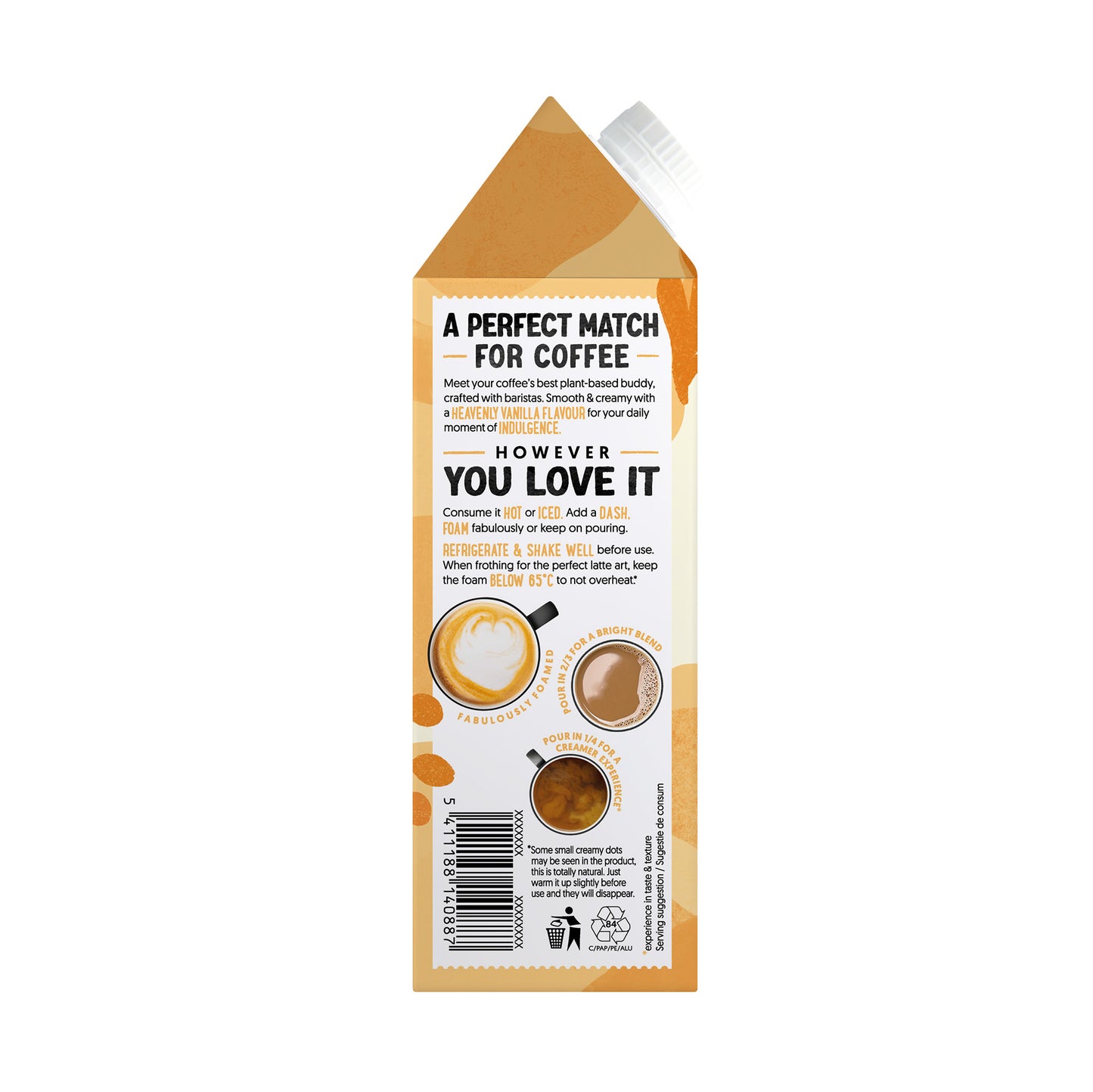 Alpro Barista Oat Vanilla 750ml Dual Pack, 100% Plant Based And Dairy Free, Suitable For Vegans, Naturally Free From Lactose, Rich In Nutrients