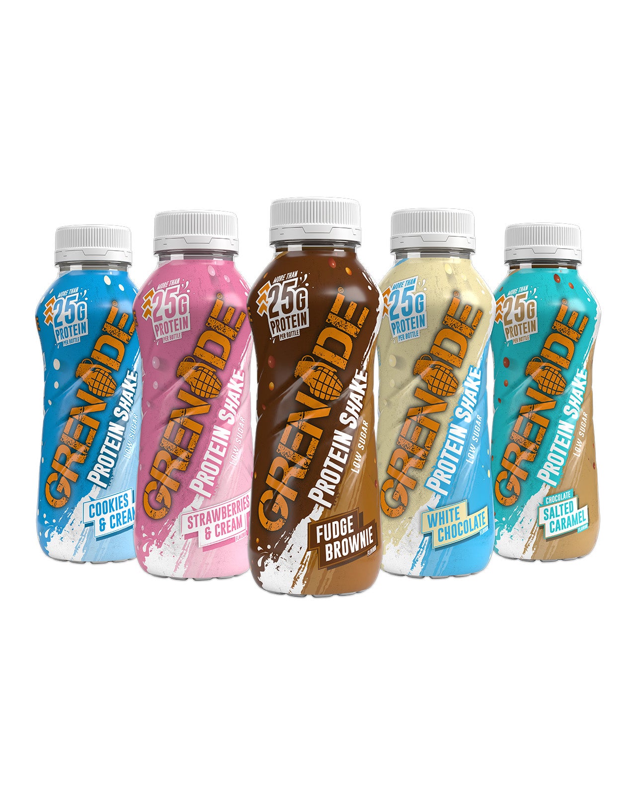 Grenade Strawberries & Cream Protein Shake - High Protein - Low Sugar 330ml