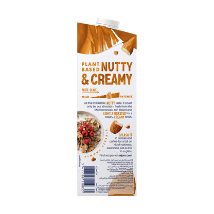 Alpro Almond  Drink, Dual Pack (1l x 2) 100% Plant Based And Dairy Free, Suitable For Vegans, Naturally Free From Lactose, Rich In Nutrients