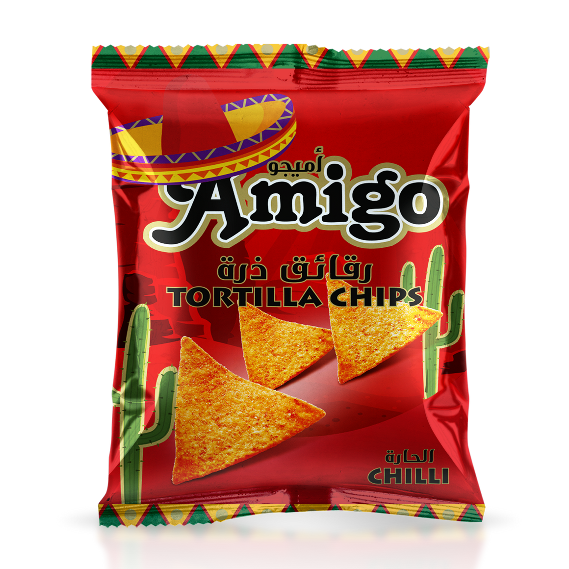 Amigo Tortilla Chilli Chips - 250g