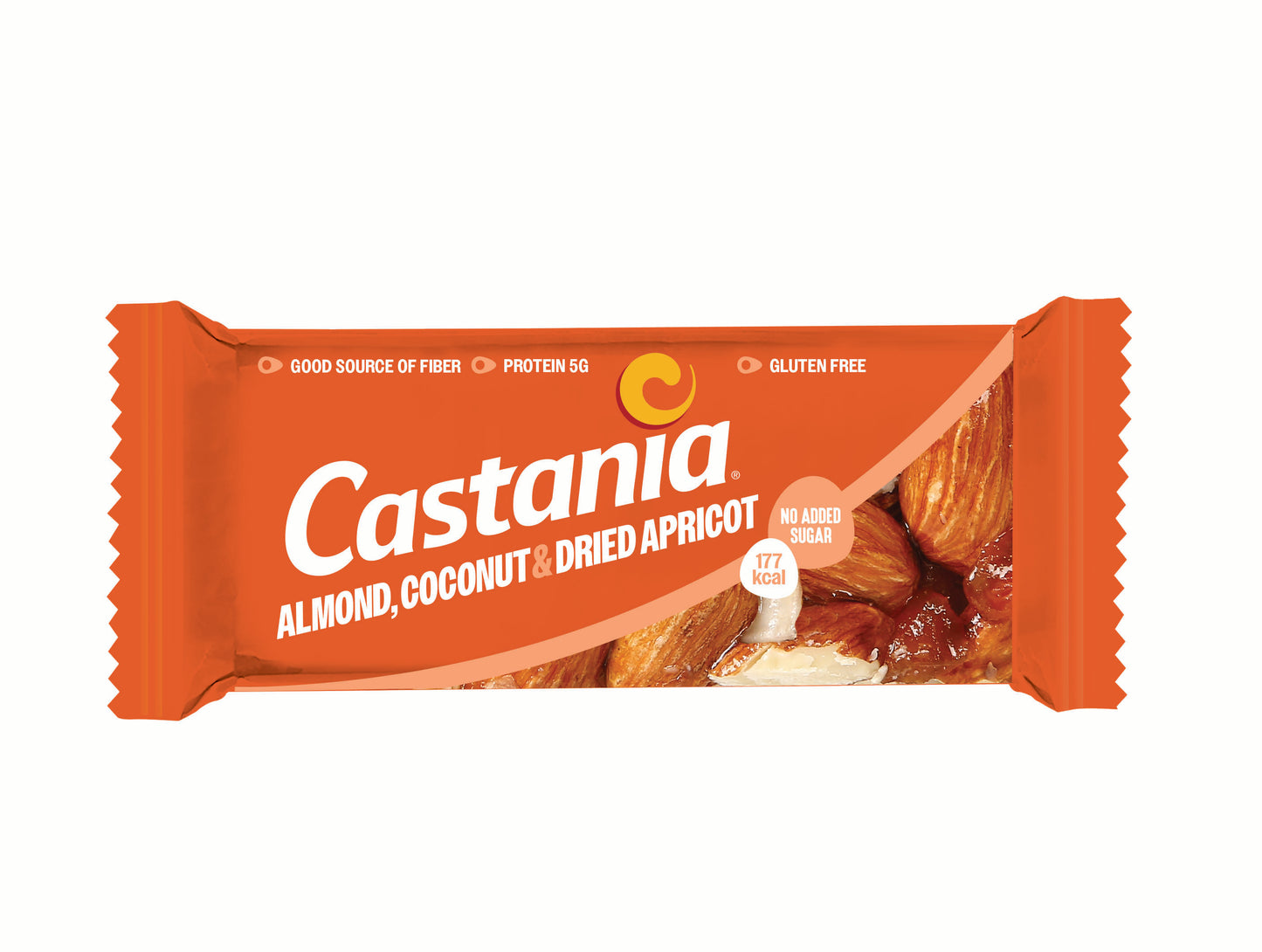 Castania Almonds & Coconuts No Added Sugar Healthy Bar 38G