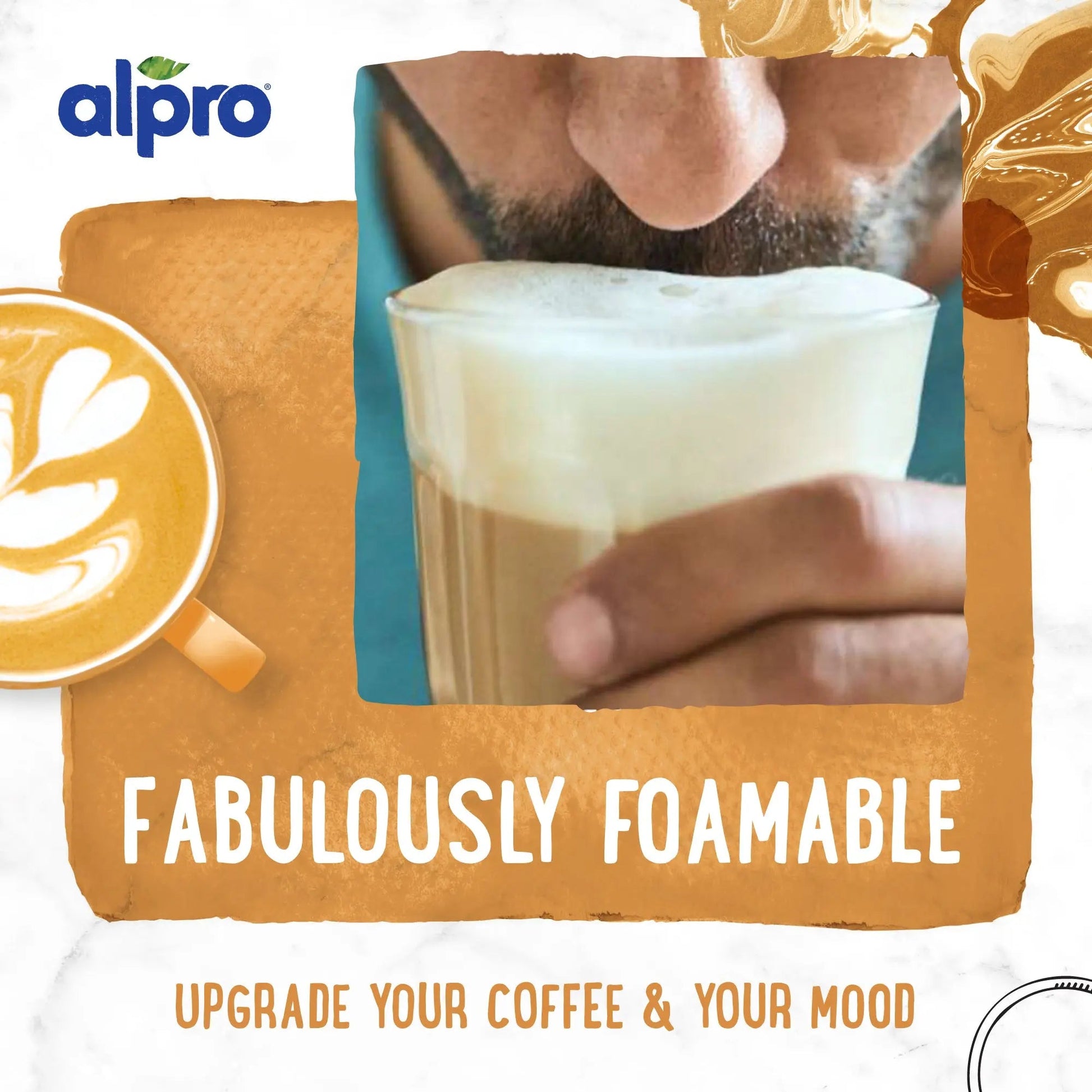 Alpro Barista Almond Drink 1L, 100% Plant Based And Gluten & Dairy Free, Suitable For Vegans, Naturally Free From Lactose, Rich In Nutrients Alpro
