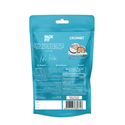 Fade Fit - Chocolate And Coconut Energy Balls 45g