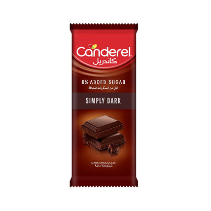 Canderel Chocolate Simply Dark - 100g
