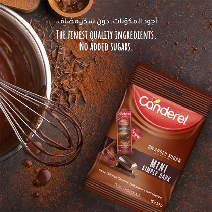 Canderel Mini Chocolate Simply Dark - 150g