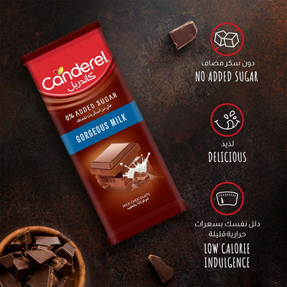Canderel Chocolate Gorgeous Milk - 100g