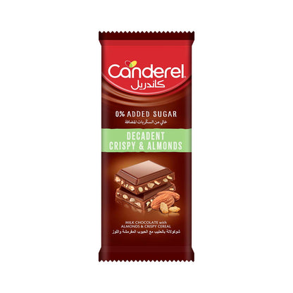 Canderel Chocolate Decadent Crispy Almonds - 100g