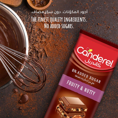 Canderel Chocolate Fruit & Nutty - 100g