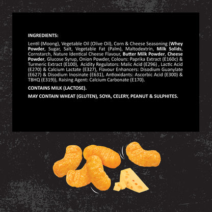 Fade Fit - Cheese Puffs , Rich in Protein, Baked, NON GMO 40gm