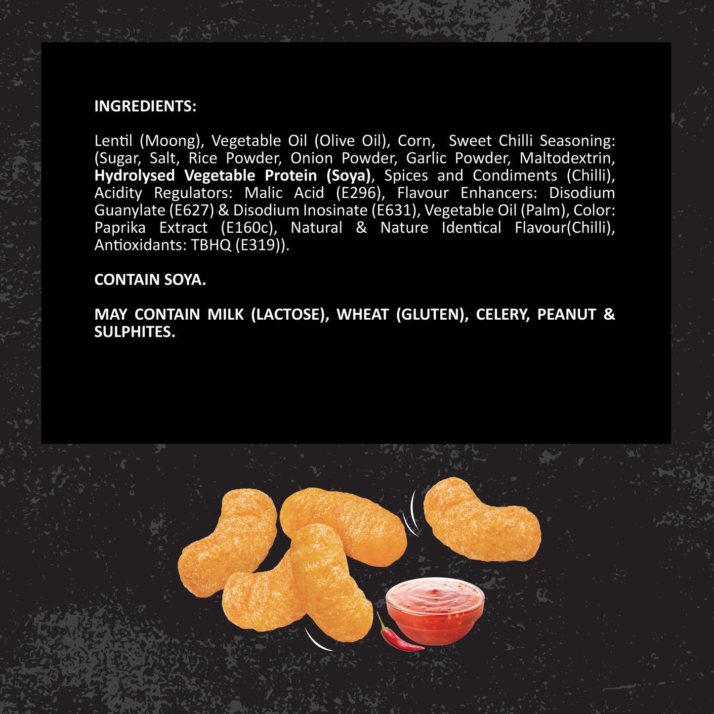 Fade Fit - Sweet Chilli Puffs, Rich in Protein, Baked, NON GMO 40gm