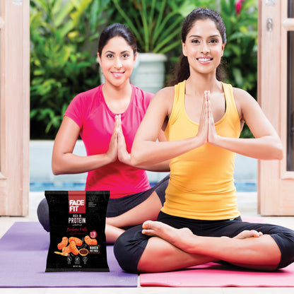Fade Fit - Barbeque Puffs, Rich in Protein, Baked, NON GMO 40gm