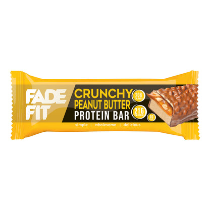 Fade Fit - Crunchy Peanut Butter Protein Bar (20 X 55g) Box