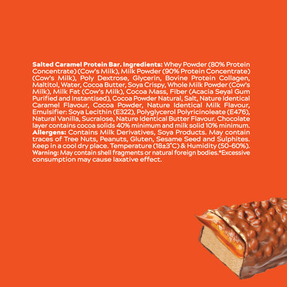 Fade Fit - Salted Caramel Protein Bar (20 X 55g) Box