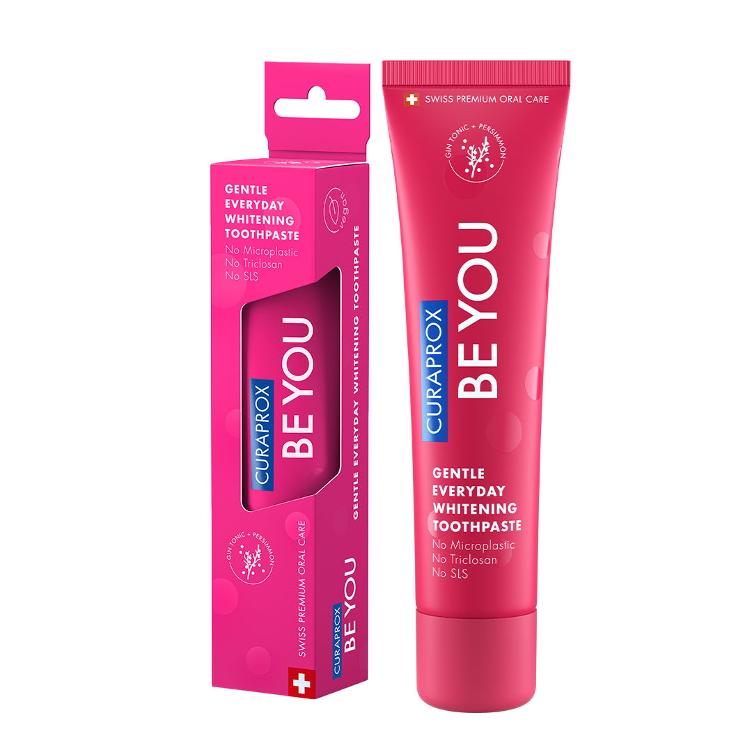 Curaprox Be you single pack, gin and tonic + persimmon toothpaste, red, 60ml