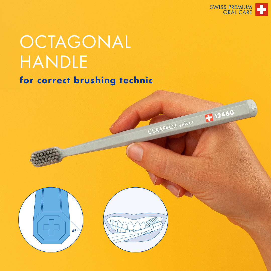 Curaprox CS 12460 Velvet Toothbrush, Blister Single Piece
