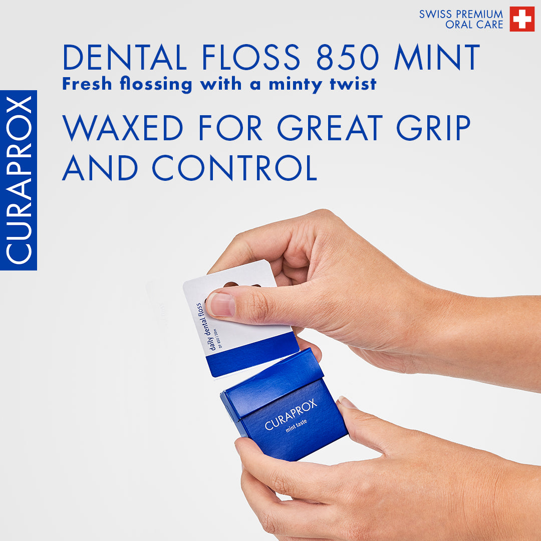 Curaprox DF 850 daily dental floss, 50m
