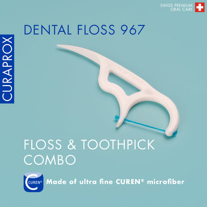 Curaprox DF 967, floss pic, 30 pcs