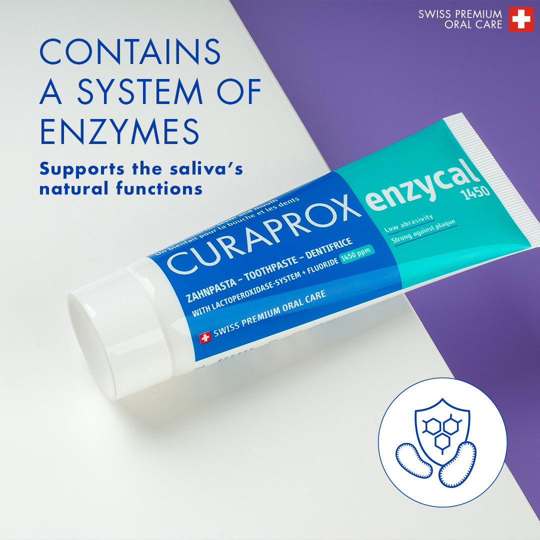 Curaprox Enzycal 1450 Toothpaste, 75ml