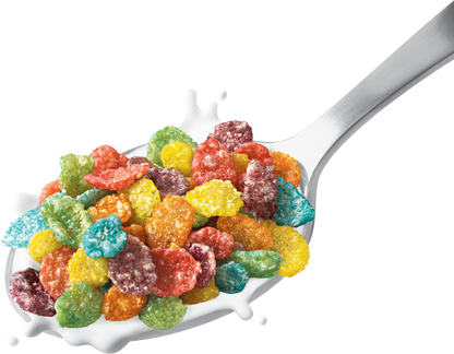 Post Fruity Pebbles Sweetened Rice Breakfast Cereal Gluten Free 312gm