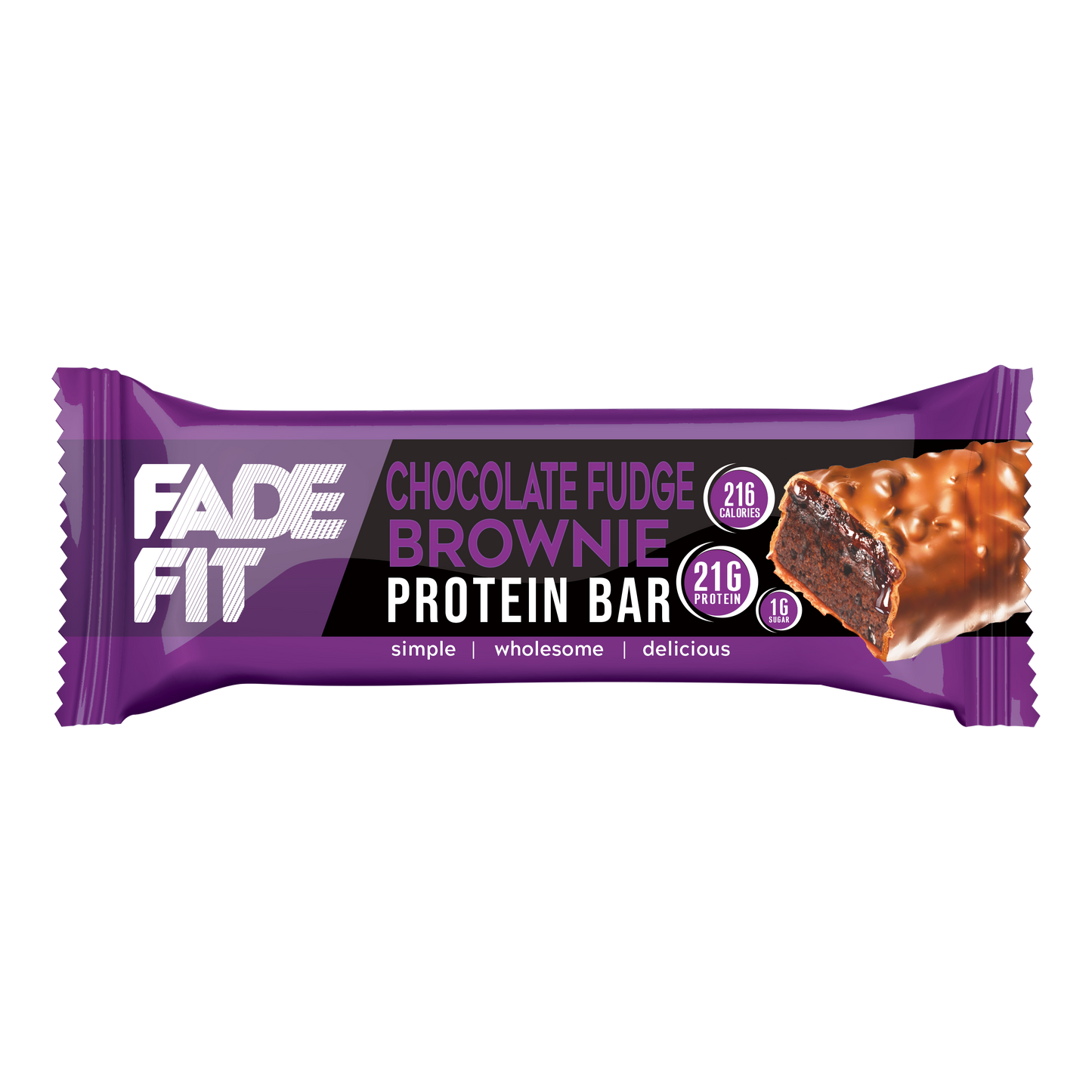 Fade Fit - Chocolate Fudge Brownie Protein Bar 55g