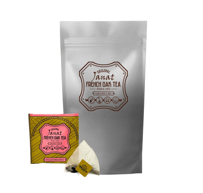 Janat French Oak English Breakfast 60 Tea Bags