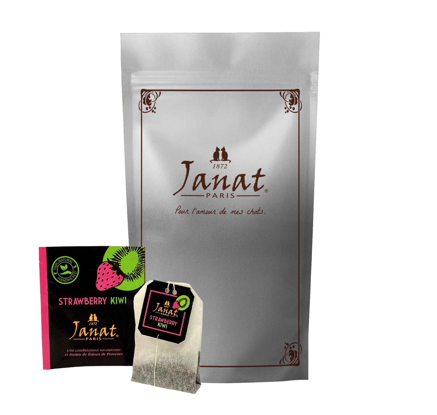 Janat Professional Series Ziplock Strawberry Kiwi 100TB