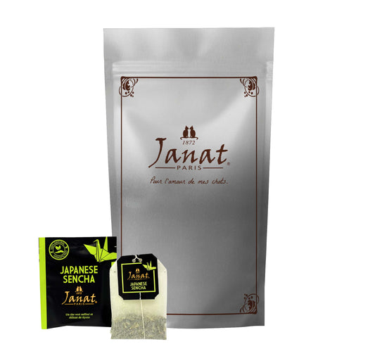 Janat Professional Series Ziplock Japanese Sencha 100 Tea Bags