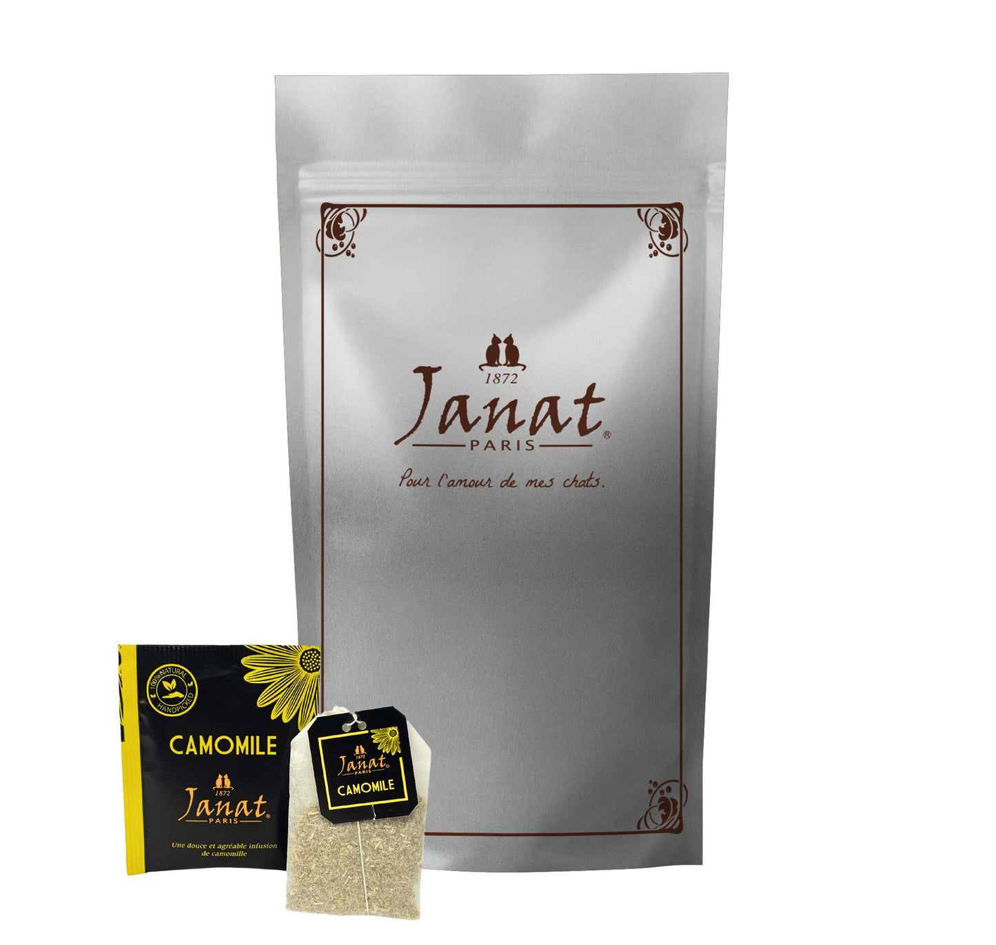 Janat Professional Series Ziplock Camomile 100 Tea Bags