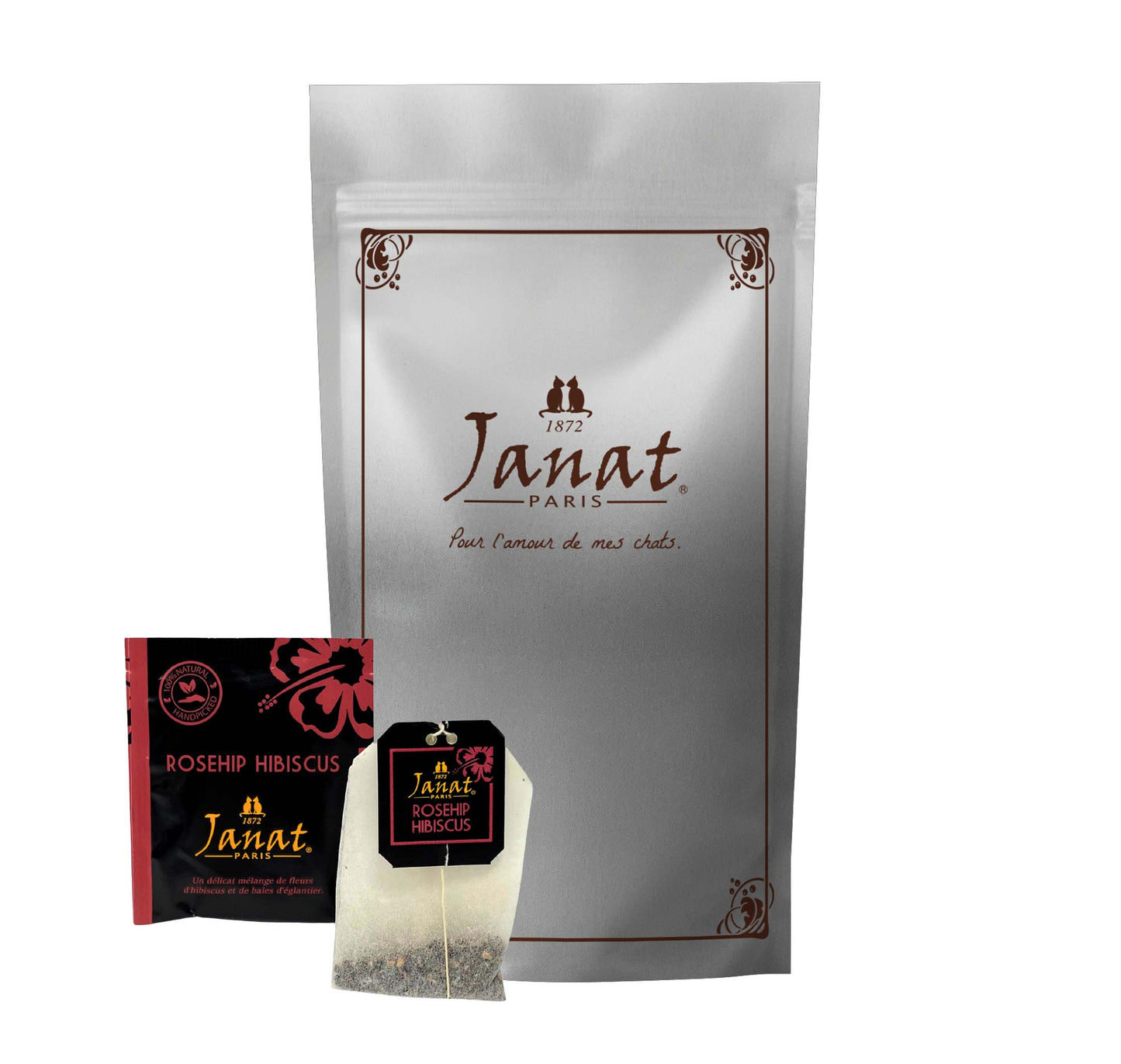 Janat Professional Series Ziplock Rosehip Hibiscus 100TB