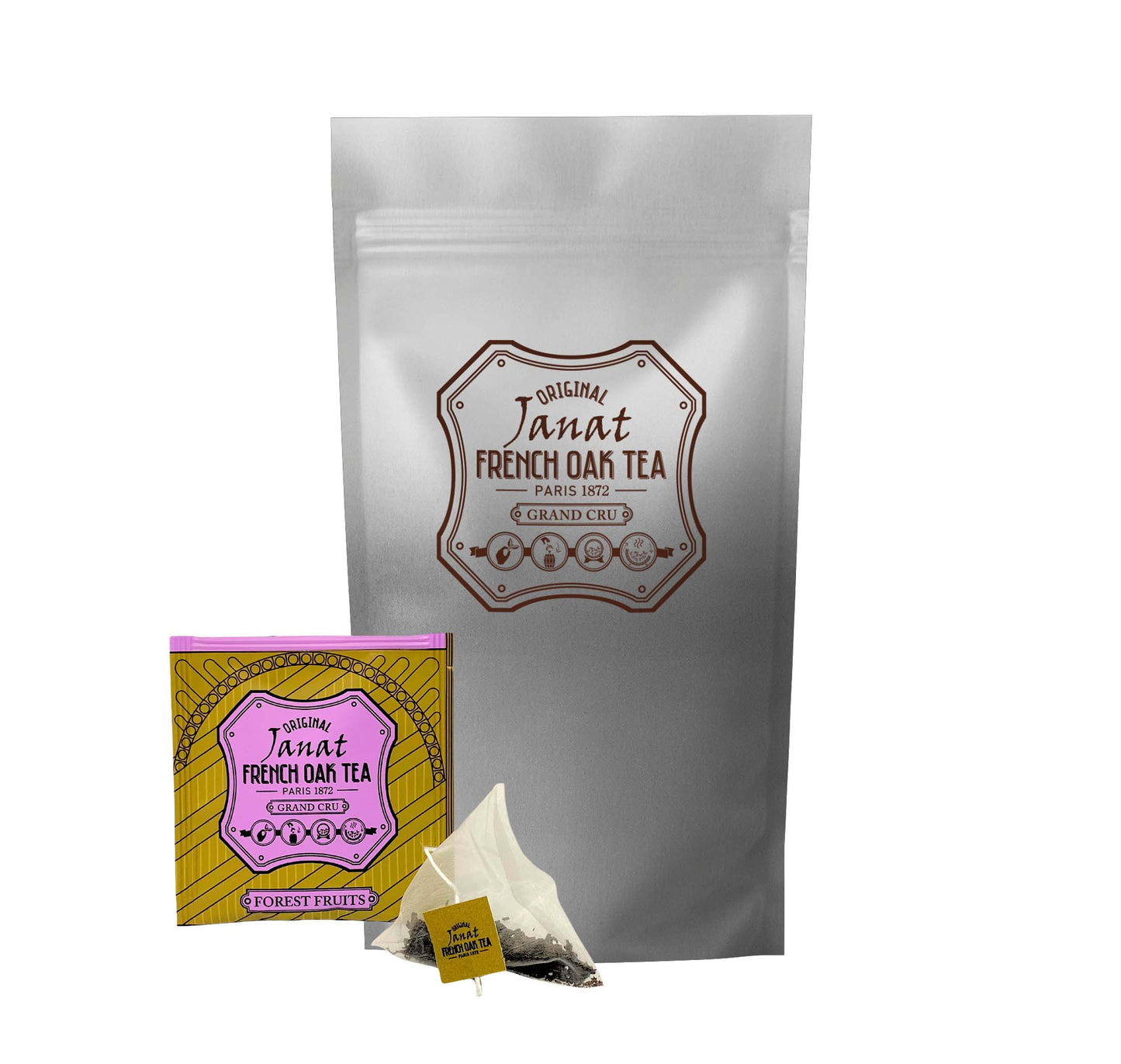 Janat French Oak Forest Fruits 60 Tea Bags