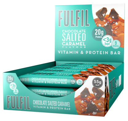 Fulfil Chocolate Salted Caramel - Vitamin and Protein Bar 55G