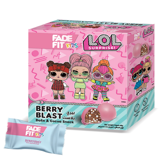 Fade Fit Kids Berry Blast Energy Balls 48g