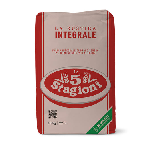 Le 5 Stagioni Farina Intergrale Soft Wheat Flour 10kg