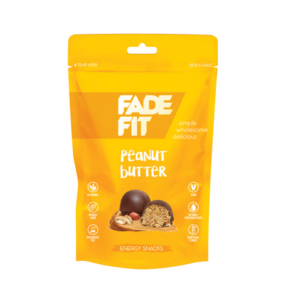 Fade Fit Chocolate And Peanut Butter Energy Balls 45g