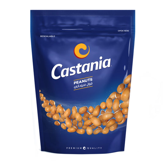 Castania Peanuts Peeled Salted 250gm