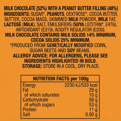 Reese's Trio Chocolate Peanut Butter Cups 63gr