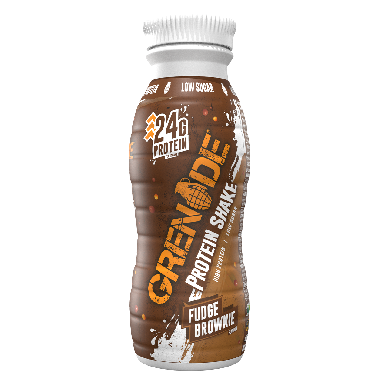 Grenade Fudge Brownie Protein Shake - High Protein - Low Sugar 330ml