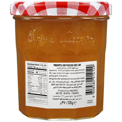 Bonne Maman Pineapple Passion Fruit Preserve (370g)
