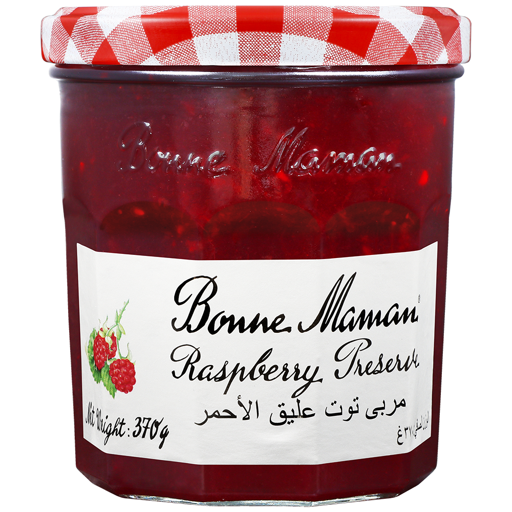 Bonne Maman Jam Raspberry Preserve (370g)