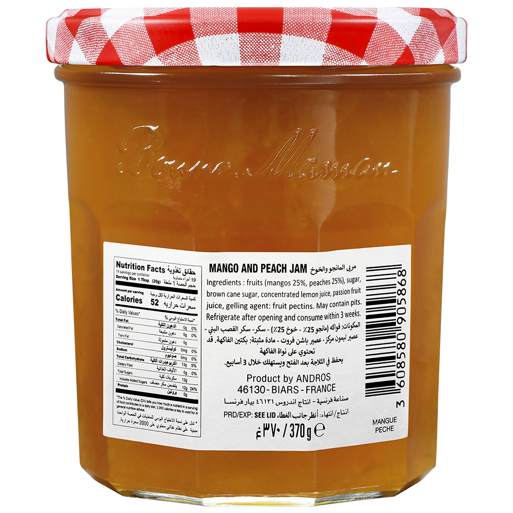 Bonne Maman Mango Peach Preserve (370g)