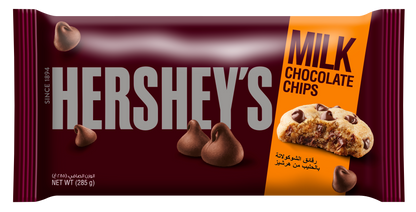 Hershey’s Milk Chocolate Chips, for Baking All Kinds of Desserts, 285g