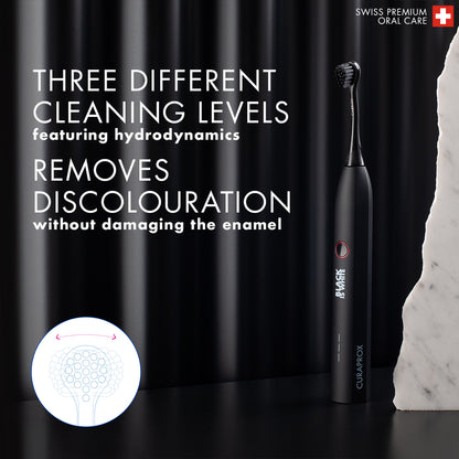 Curaprox Black is White Hydrosonic, Sonic Toothbrush