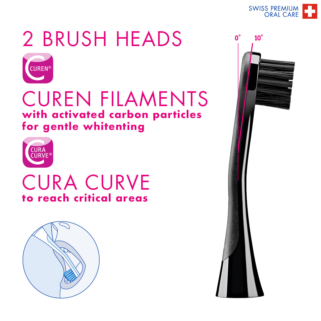 Curaprox Black is White Hydrosonic, Sonic Toothbrush